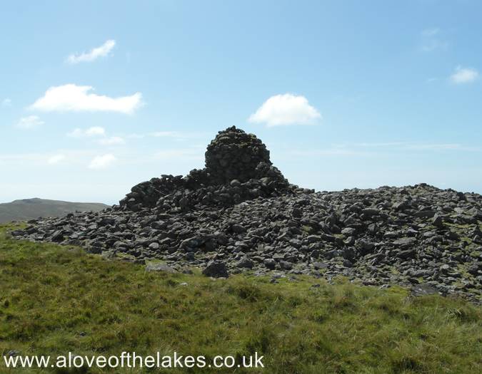 The summit cairn of Whit Fell